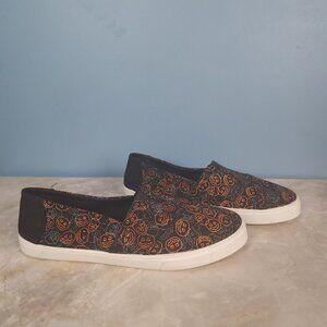 Tommy Bahama Halloween Womens Slip On Casual Shoes Glow in the Dark Sz 9